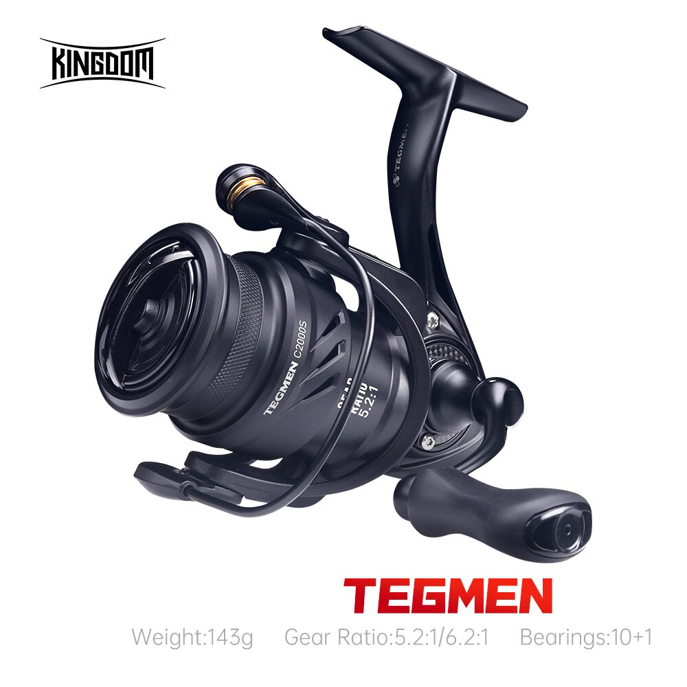 Daiwa Reel Bg - Kingdom Tegmen 5.2:1 6.2:1 143g Spinn