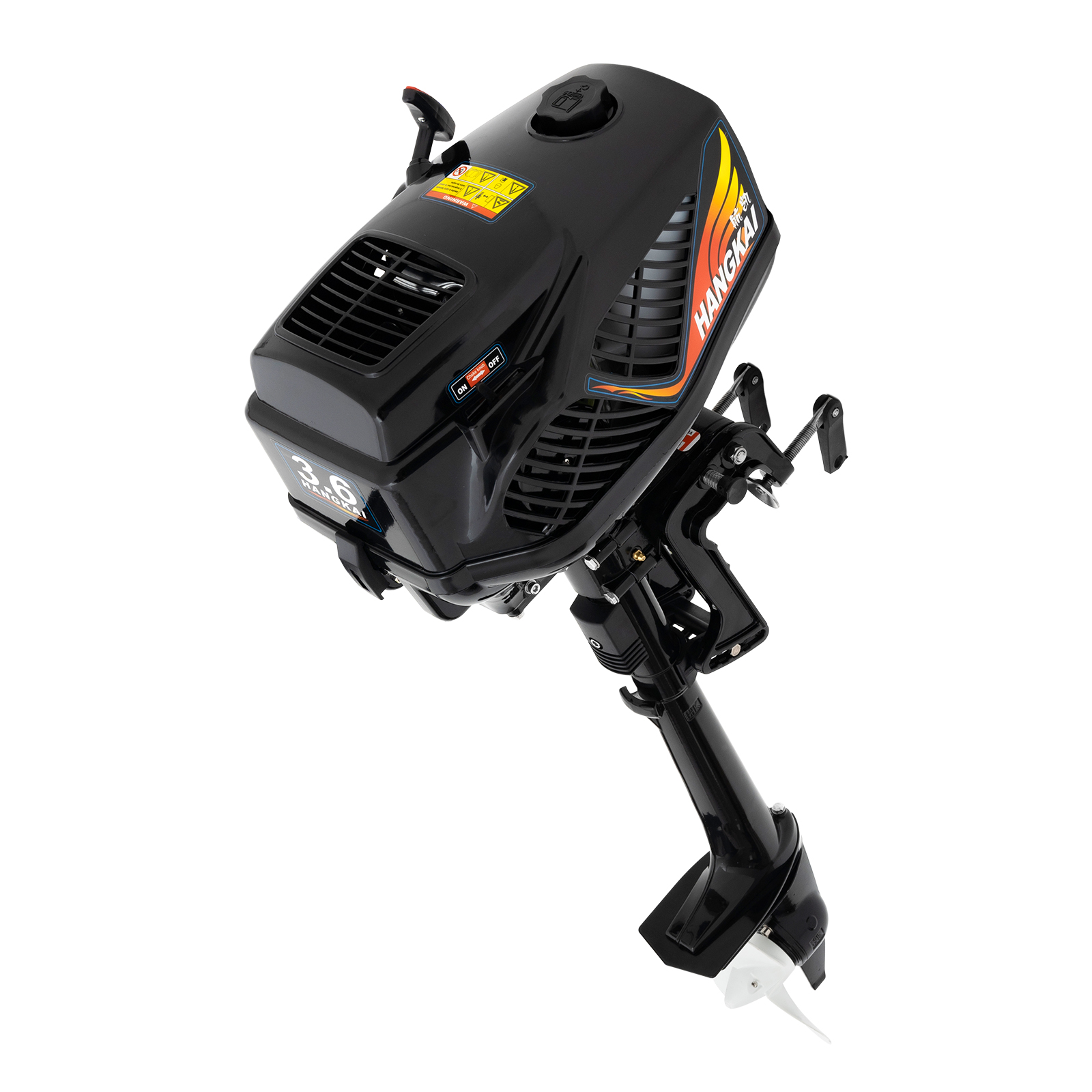2-Takt, 3,6 PS Außenbordmotor  – Fishing Boat Outboard Motor Bewertung und Preis